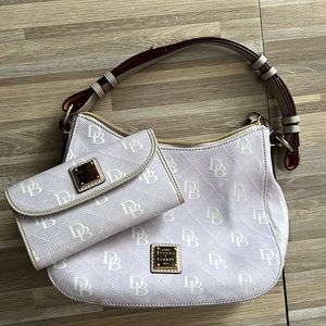 Dooney & Bourke Lavender Purse & Wallet Set